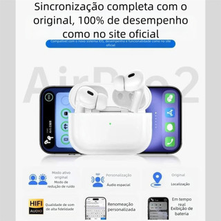 Fone Bluetooth Pro5 Premium | Imersão Total c Cancelamento Ruído Qualidade Superior p iPhoneAndroid — foto 2 — Achou Levou Brasil