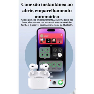 Fone Bluetooth Pro5 Premium | Imersão Total c Cancelamento Ruído Qualidade Superior p iPhoneAndroid — foto 4 — Achou Levou Brasil