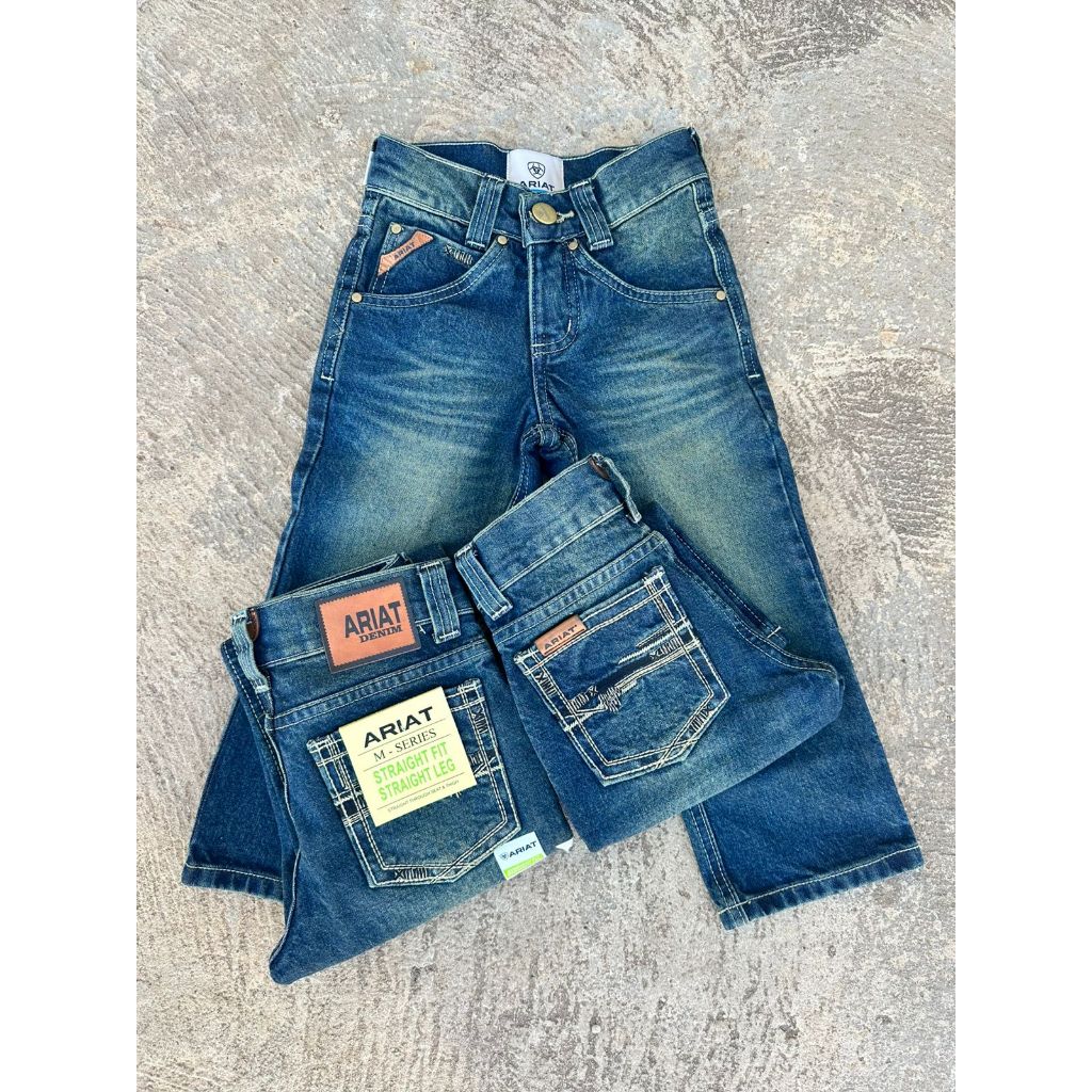 Calça Country Infantil Criança Rodeio Menino Ariatt Modelagem Perfeita ...