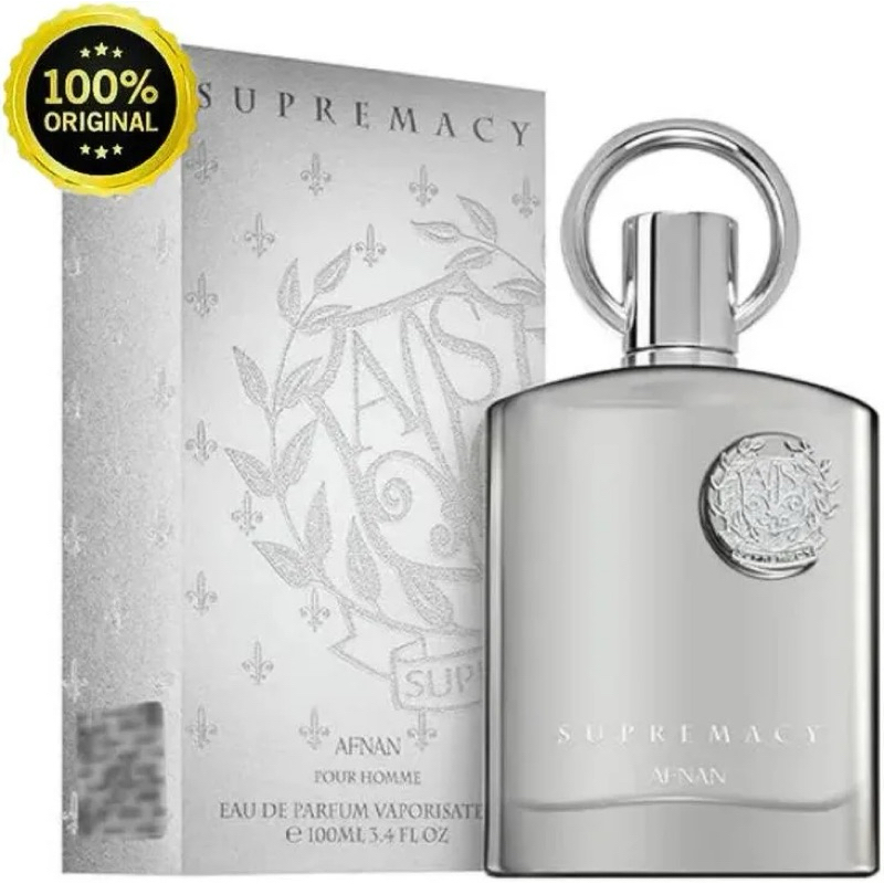 Perfume Afnan Supremacy Silver Eau de Parfum Masculino 100ML