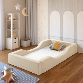 Cama Infantil Montessoriana Espumada Com Proteção Lateral Suede Luxo Quarto Bebê Conforto Premium em Oferta na Shopee
