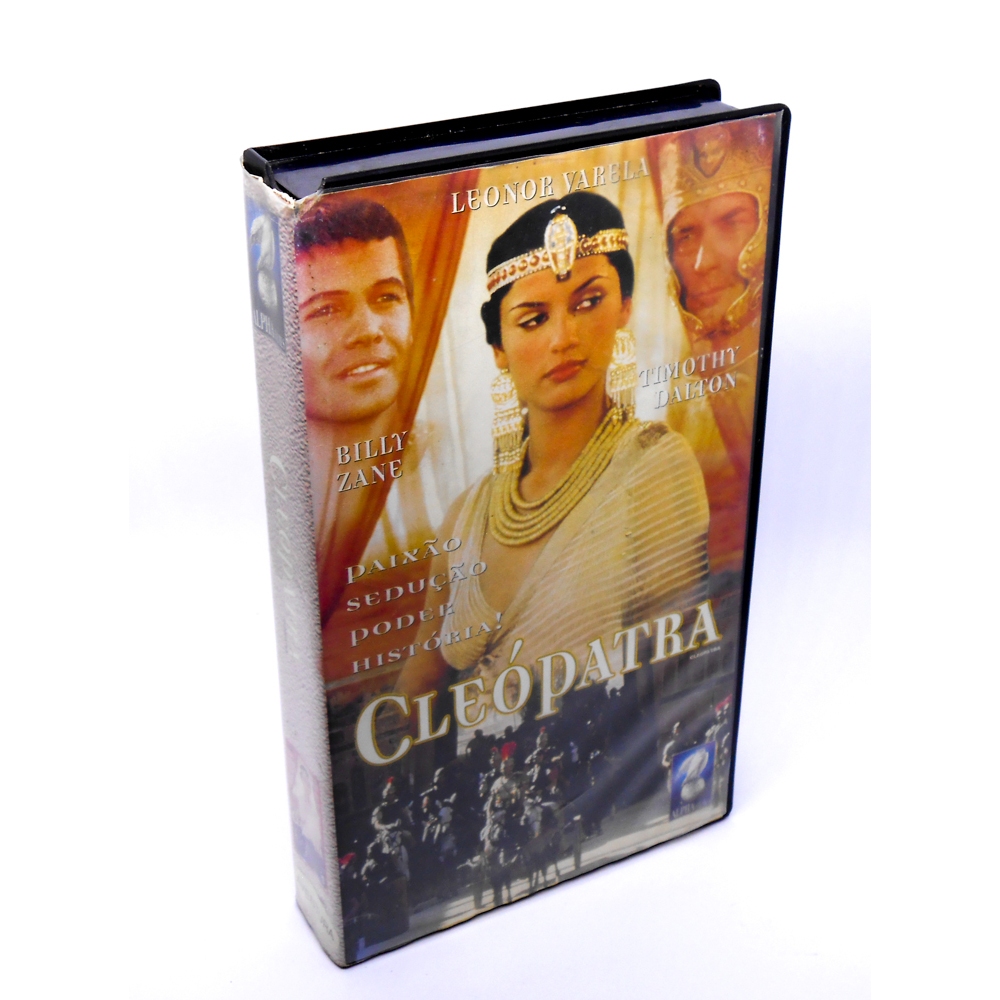 Fita VHS Cleópatra 1999 Original Leonor Varela Franc Roddam
