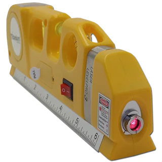 Nível Laser com Fita Métrica 2,5m e Régua 15cm – Titanium Platina em Oferta na Shopee