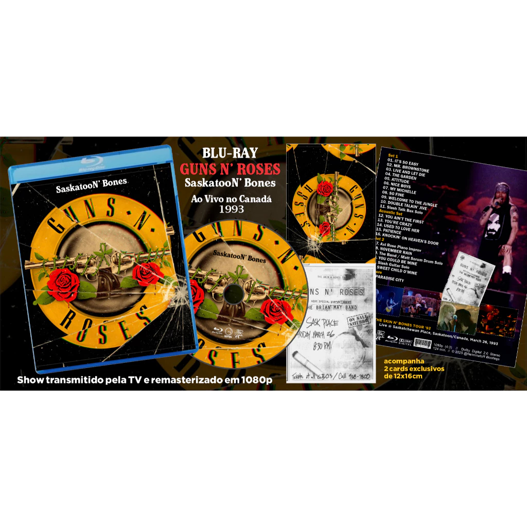 guns e roses em Promoção na Shopee Brasil 2026