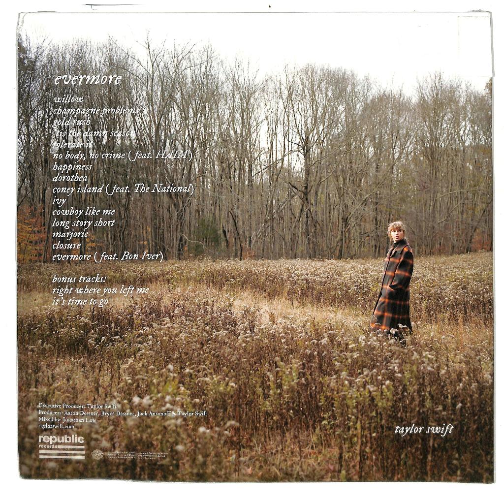 Taylor Swift - Evermore - Deluxe Edition - Green Vinil Duplo