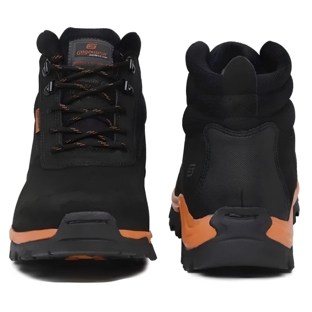 Bota Coturno de Segurança Gogowear Xterra Couro Nobuck Preto