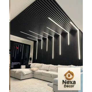 Kit 100 Placas Para Painel Ripado Decorativo MDF 45x11 De Alta Qualidade - ENVIO IMEDIATO!!