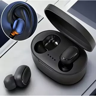 Fone De Ouvido Sem Fio E6s e A6s Bluetooth 5.0 Tws Preto em Oferta na Shopee