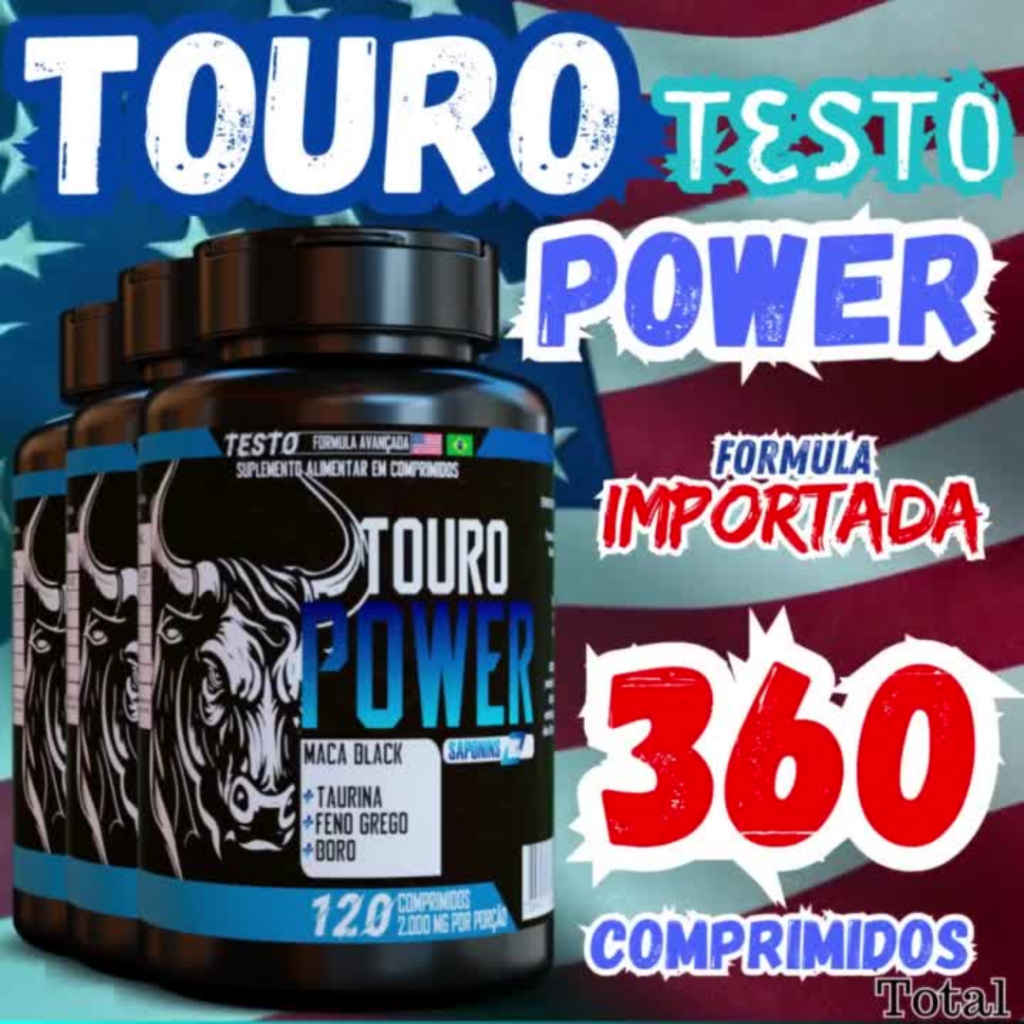Touro Power 120 Comprimidos 2000mg | Shopee Brasil