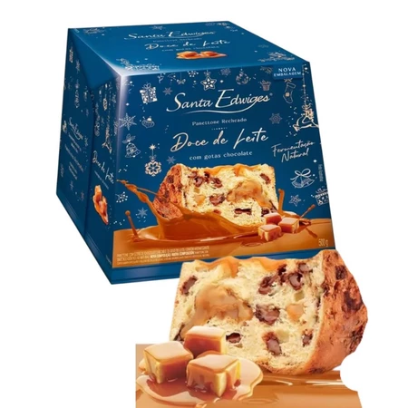 Panetones recheado 500g pistache gotas chocolate doce de leite avelã trufado