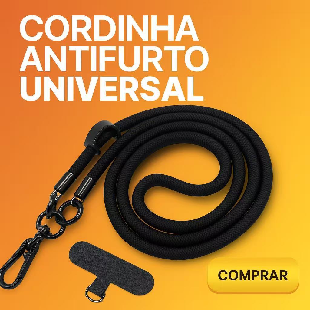 Cordão Longo De Pescoço Grosso Macio Para Celular Ajustável Outdoor Modelo Novo