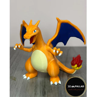 Action Figure Charizard | Boneco Pokémon 15 cm - Decoração 3D