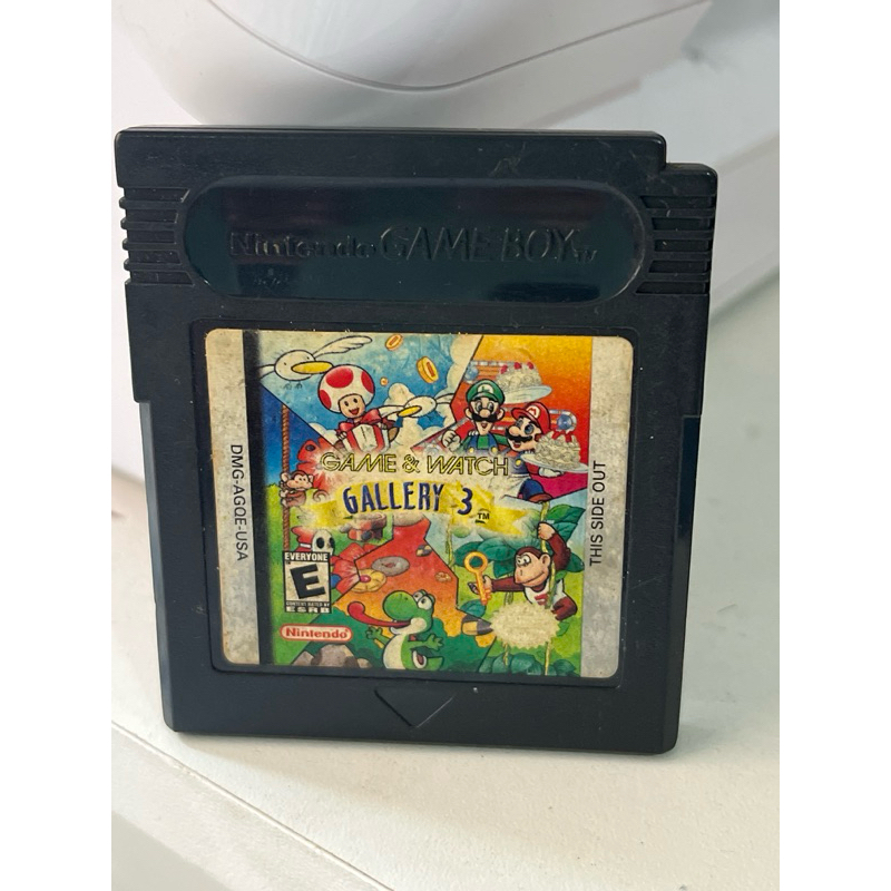 Game & Watch Gallery 3 Nintendo GAMEBOY jogo original | Shopee Brasil