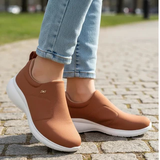 Tênis Usaflex Elastano Conforto Perfeito Para Pés Sensíveis em Oferta na Shopee