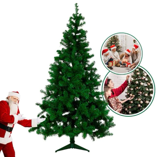 Árvore De Natal 150cm/180cm Galhos Verde