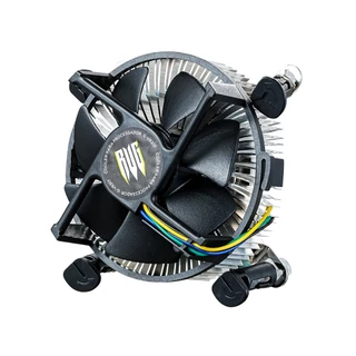 Cooler Processador Intel LGA 775 1156 1155 1150 1151 Silencioso 2400RPM 4Pinos CPU Gamer Black PC