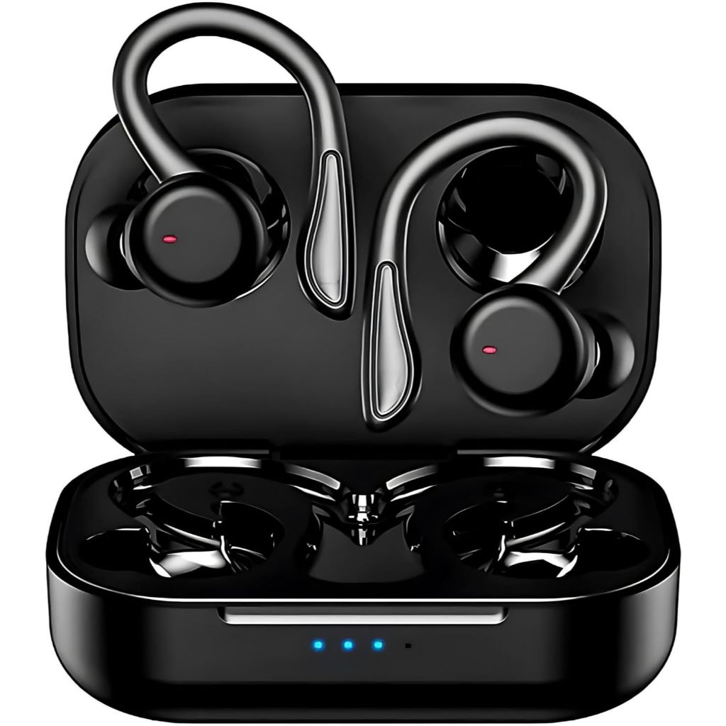 Fone de Ouvido Bluetooth Sem Fio 4Leader com Microfone, 20h de Bateria, à Prova D’Água
