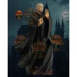 Action Figure Voldemort Bruxo das Trevas - Harry Potter colecionável