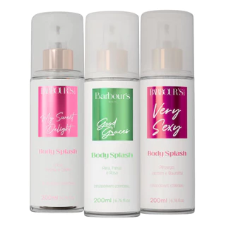 Kit 3 Body Splash Good Graces Delight Very Sexy Barbours em Oferta na Shopee