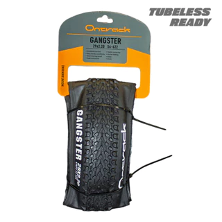 Pneu MTB 29x2.20 Kevlar Tubeless 60TPI Gangster Preto