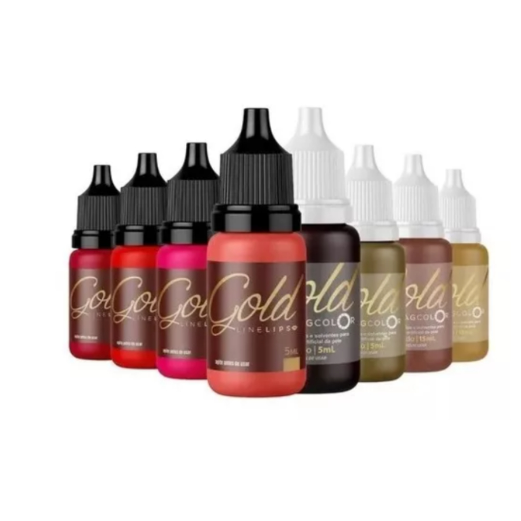 Pigmento Mag Color Gold 5ml - Original C/ Nota Fiscal - Anvisa | Shopee ...