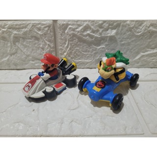 Boneco com carrinho Mario bros e Browser 2014 usado conforme fotos em Oferta na Shopee