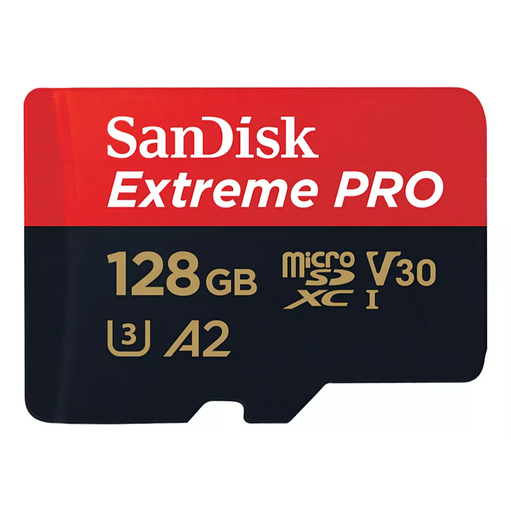 Cartão Memória Sandisk 128gb Microsd Extreme Pro C/adaptador