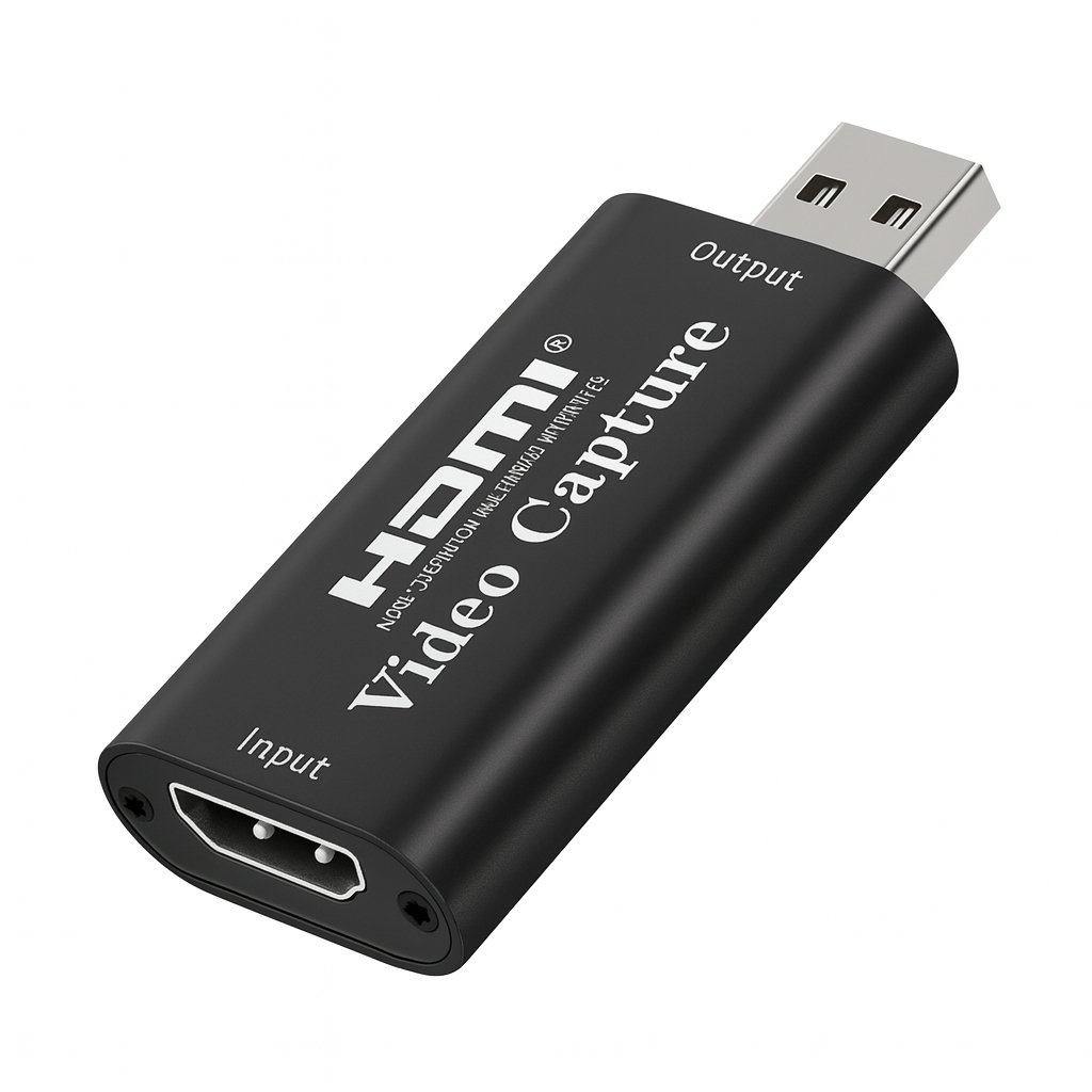 Placa de Captura HDMI USB 2.0 Full HD 1080p 4K para Streaming Gravação ...