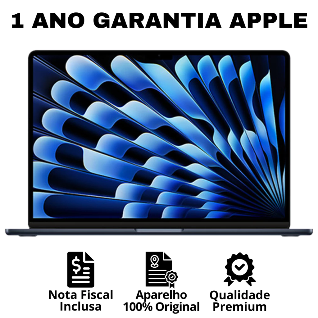 Melhor Marca de Notebooks em 2025: Comparativo Completo das Principais Fabricantes MacBook Air M3 13.6” 16GB RAM / 256GB SSD Novo Lacrado NF + 1 Ano de Garantia Apple