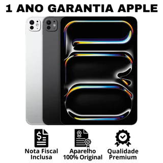 Apple IPad Pro M4 256GB WI-FI 11” Original Lacrado NF + 1 Ano de Garantia Apple