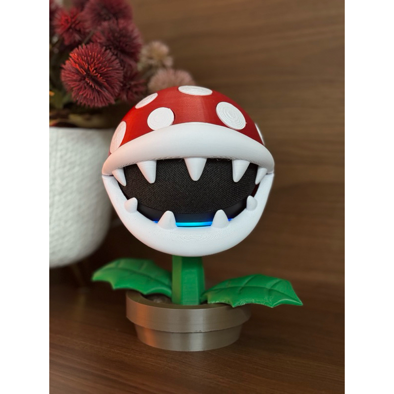 Suporte de Alexa Mario-Modelo Piranha Plant
