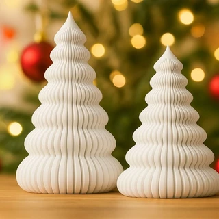 Kit com 2 Árvores de Natal - Enfeite de Natal Decoração de Natal - Conjunto de Árvores de Natal - Artigo de Natal