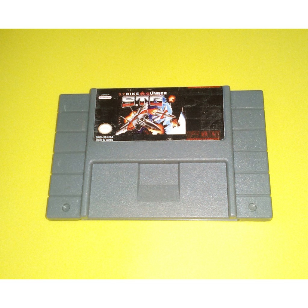 Strike Gunner STG (paralela - Super Nintendo) | Shopee Brasil