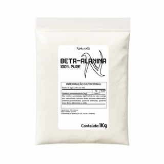 Beta Alanina em pó 100% Pura 1Kg Com laudo