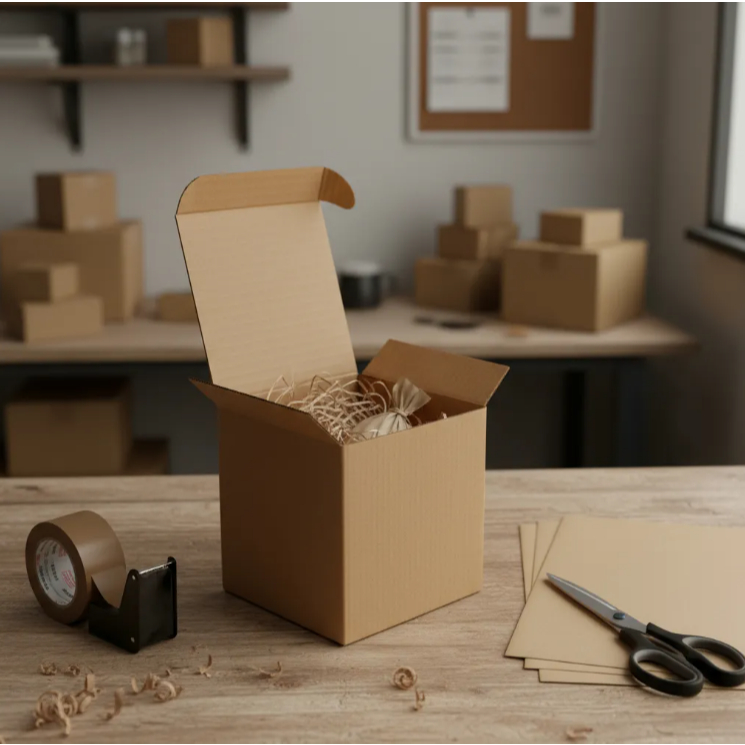 Caixa de Envio 13x13x13 cm — Embalagem Reforçada para Shopee, Mercado Livre e Correios