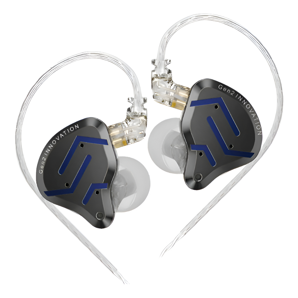 Fone de ouvido Kz Zsn Pro 2 in-ear Híbrido - Retorno De Palco ...
