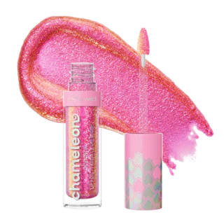 Batom Líquido Gloss Longa Duração Brilho Intenso Wet n Wild - Lip Foil Chameleon Chrome em Oferta na Shopee