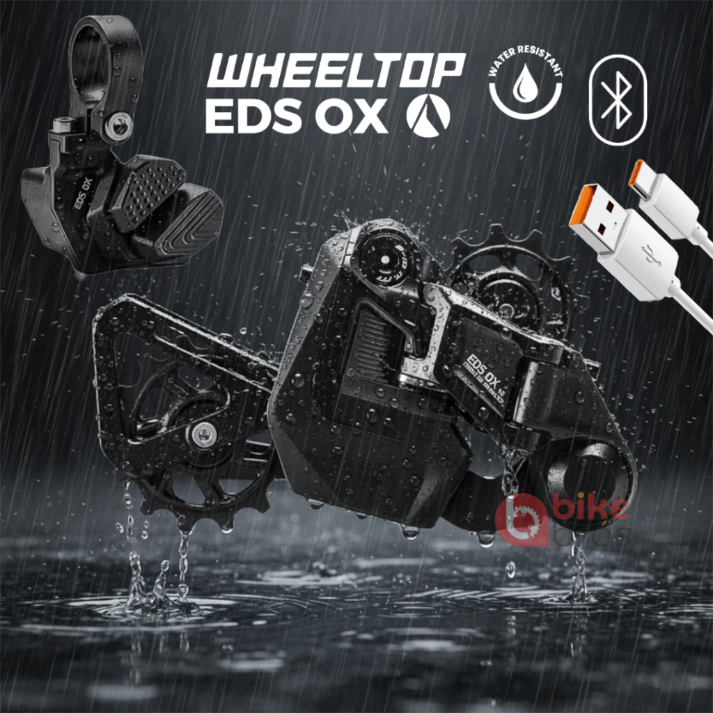 Kit Câmbio Eletrônico para Bike EDS Wireless 7 a 12v | Suporta 52D