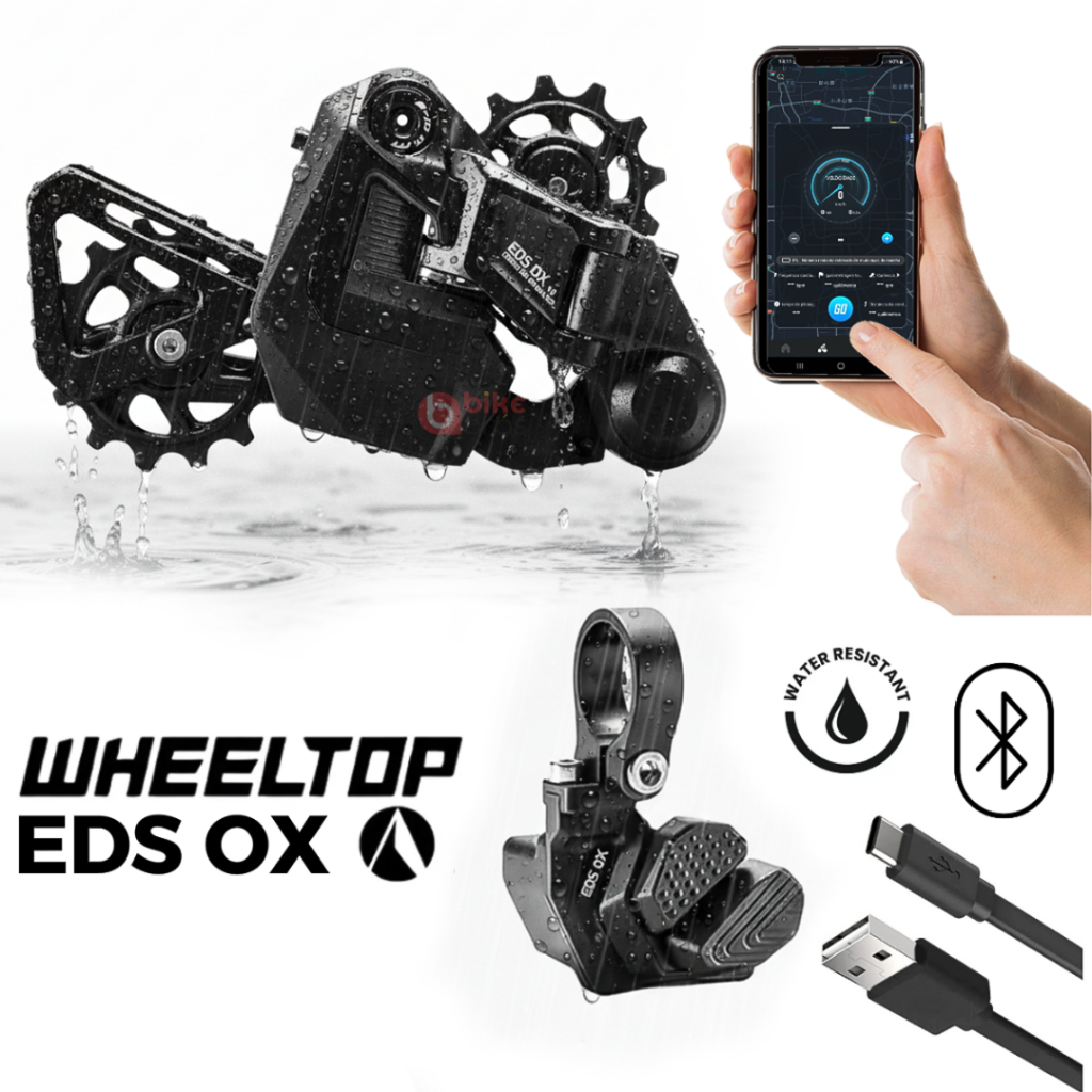 Kit Câmbio Eletrônico para Bike EDS Wireless 7 a 12v | Suporta 52D