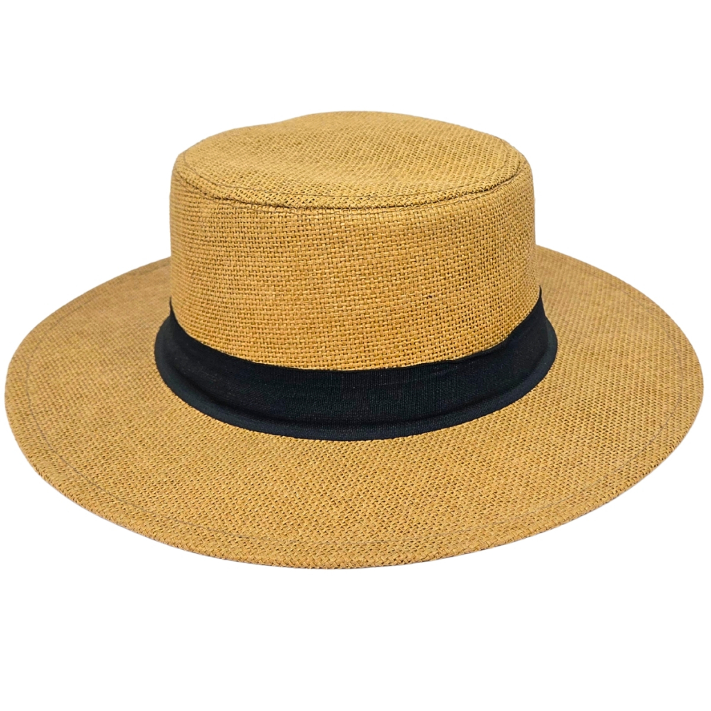 ゆあみ♡ Chapeau d' O Bao Canotier Wide Chapéu Canotier Boater Aba Reta 56cm Palheta Unissex | Shopee Brasil