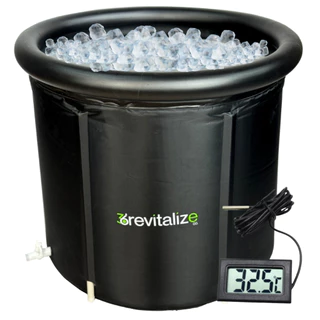 BANHEIRA OFURÔ PARA IMERSÃO NO GELO PISCINA DOBRÁVEL PORTÁTIL INFLÁVEL REVITALIZE360