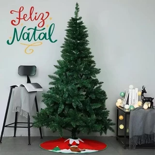 Árvore De Natal 2, 10m / 1, 80m / 1,50m / 1, 20m / 90 cm com Galhos Guirlanda 180 cm 210 cm Verde