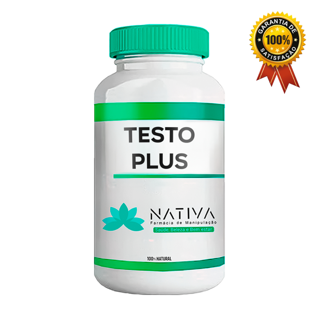 Testo Plus 60 Cápsulas Suplemento Masculino Natural | Shopee Brasil