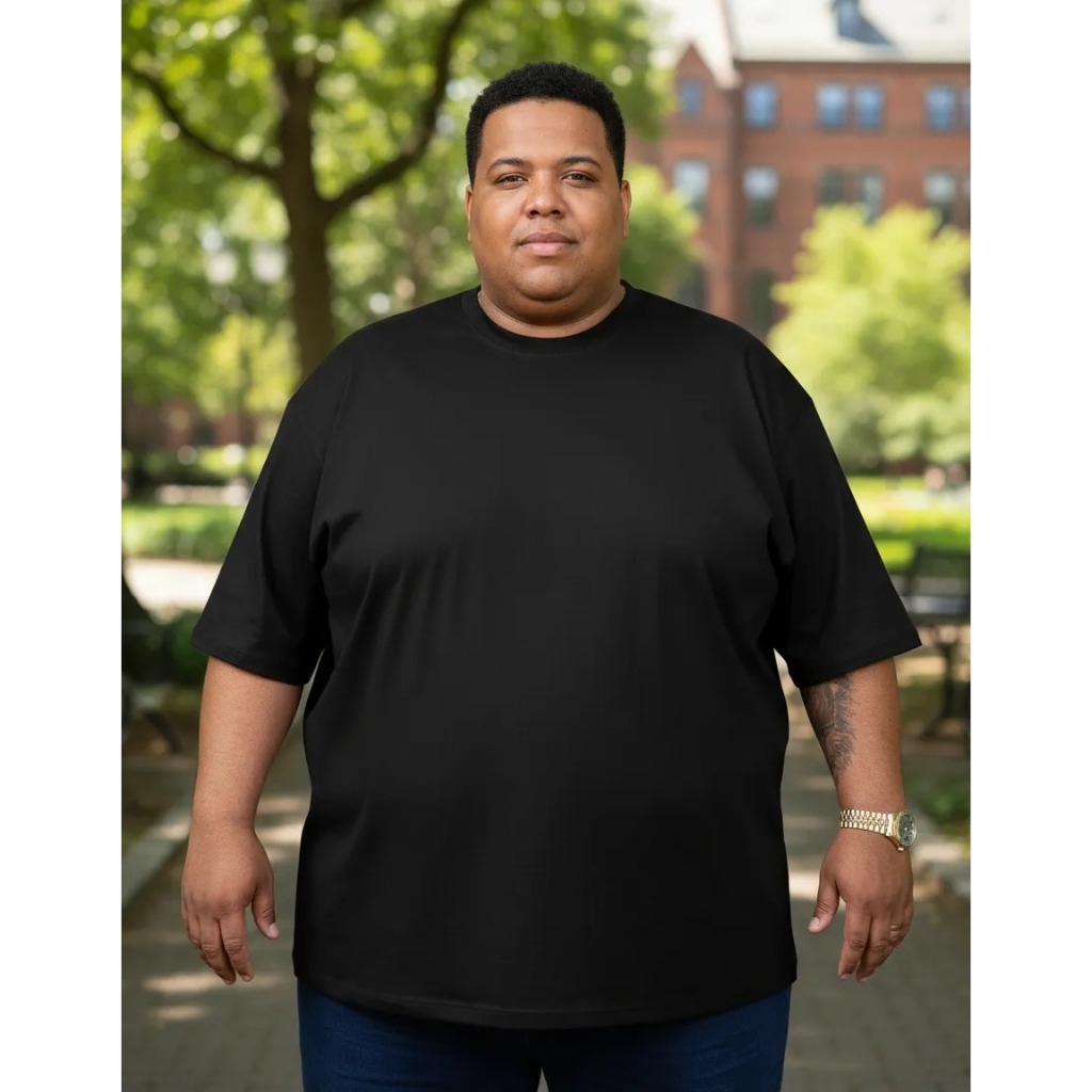 Camiseta Plus Size Oversized Extra Grande Macia G1 Ao G10