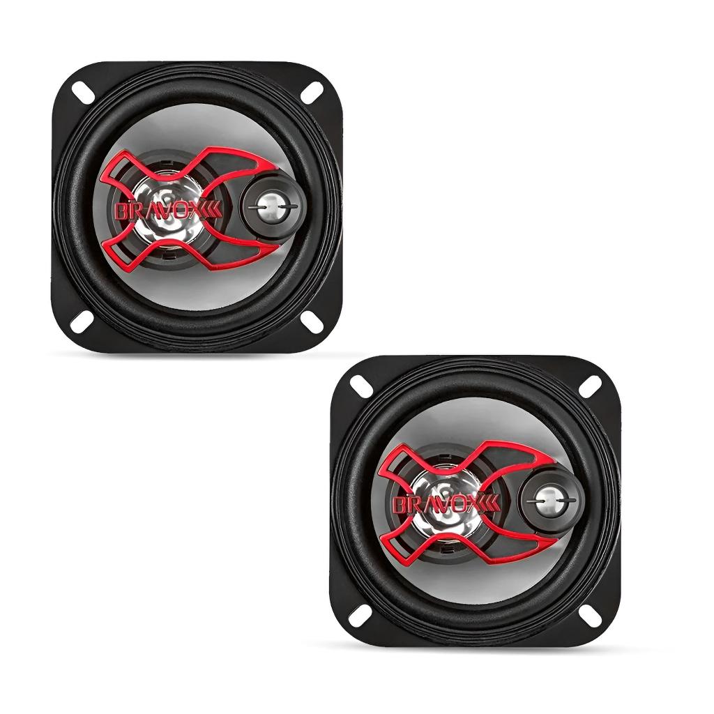 Alto Falante 4 Pol Triaxial Bravox 80w Rms B3x40x
