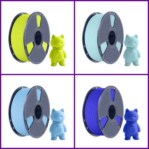Filamento Impressão 3D Sunlu Pla Matte Fosco Cores 1kg - Escorrega o Preço