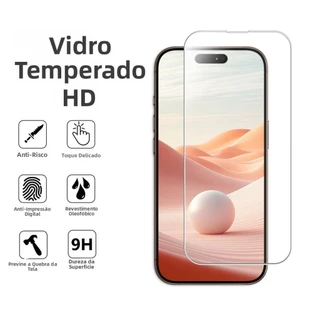 Película Para iPhone 17 /17e/ 17 Pro/ 17 Pro Max Vidro Temperado Hd