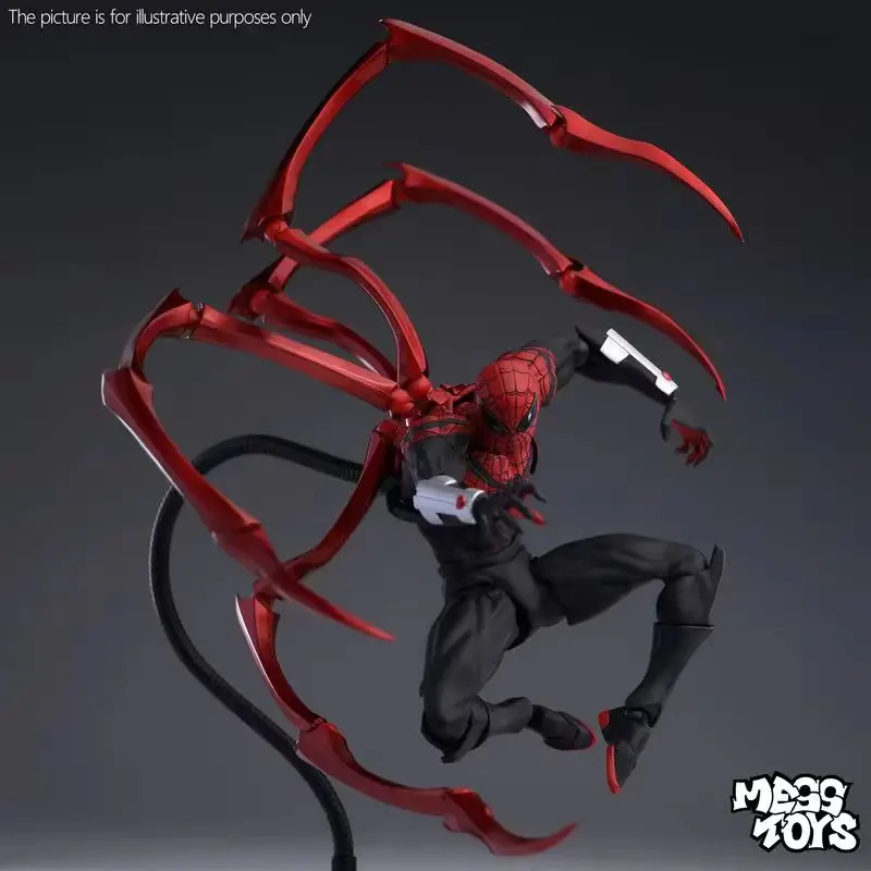 MESS TOYSスーペリアスパイダーマンフィギュア Action Figure Ultimate Spider-Man Superior, Mess Toys OFICIAL