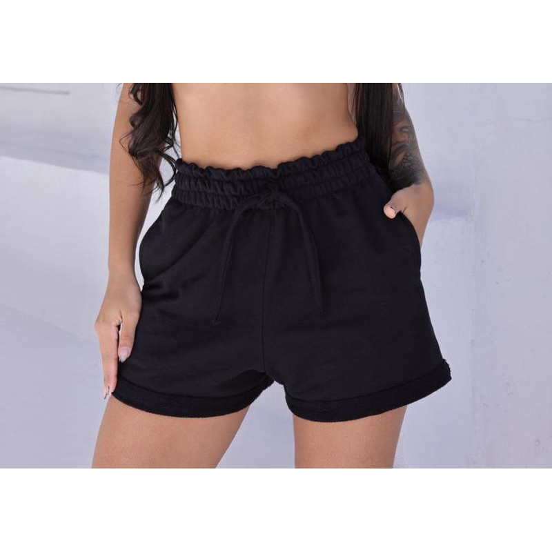 Bermuda Moletom Feminina em Oferta Shopee 2025