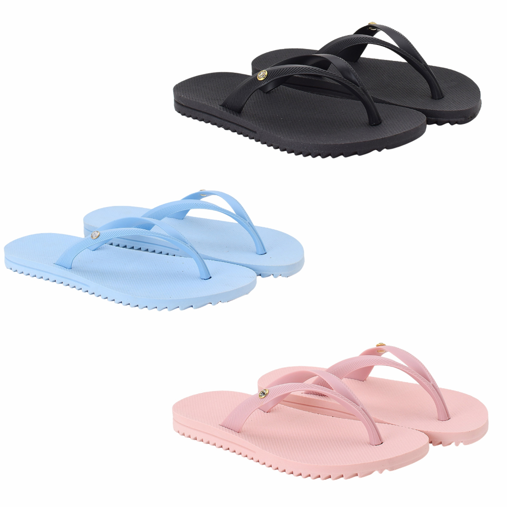 Kit Chinelo Feminino Infantil de Menina Confortável Casual